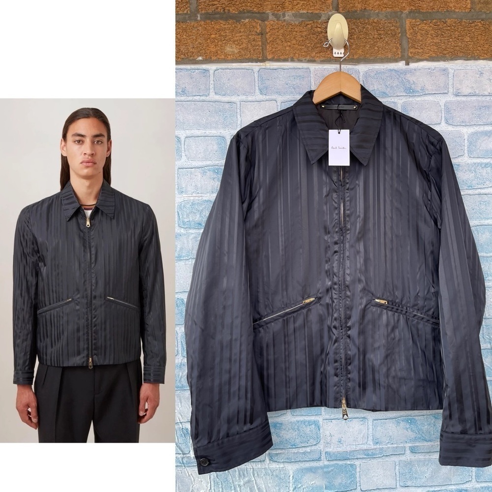 Paul Smith Coats & Jackets Mens 'Shadow Stripe' Jacket size medium